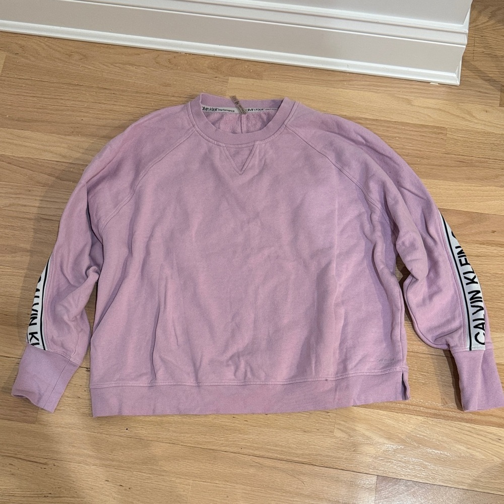 Calvin Klein pink Crewneck Sweater